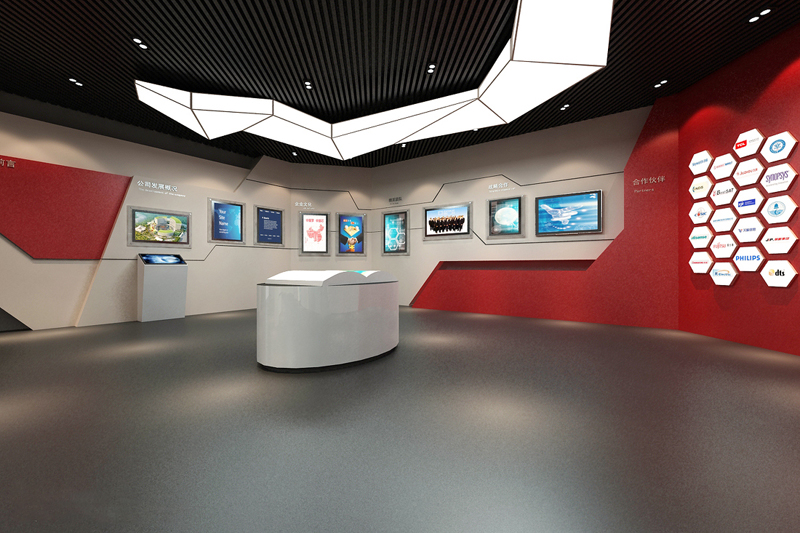 展廳設(shè)計,企業(yè)展廳設(shè)計公司,展廳設(shè)計效果圖,特發(fā)國際